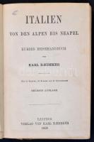 Karl Baedeker: Italien von den Alpen bis Neapel. Kurzes Reisehandbuch. Leipzig, 1908, Verlag von Kar...