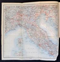 Karl Baedeker: Italien von den Alpen bis Neapel. Kurzes Reisehandbuch. Leipzig, 1908, Verlag von Kar...