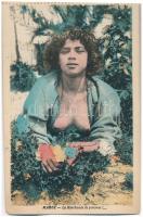 17 db RÉGI magyar és külföldi városképes és motívumos képeslap + 1 leporelló képeslapfüzet Marokkóró...