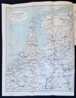 Handbook to Holland. Tourist Handbooks. London, é.n, Ward, Lock & Co. Hetedik, átdolgozott és bő...