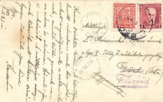 Lőcse, Levoca; Várfal részlet a Középkapuval, Bata gyermekcipő reklámplakáttal / Ciastka Hradby z St...