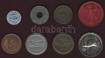 8db klf magyar zseton T:2,2/3