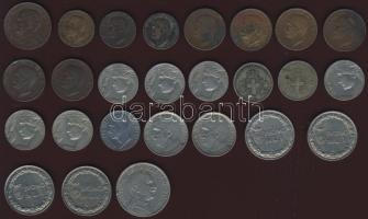 Olaszország 26klf forgalmi pénz 1910-es, 20-as, 30-as évekből benne 1919. 10c R! T:2,3(kevés)