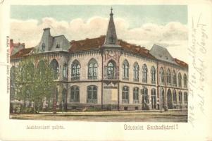Szabadka, Subotica; Lichtneckert palota, kiadja Wilheim Samu / palace (b)