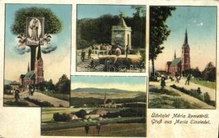 Budapest, Máriaremete, Városliget, tanítóképző -3 db régi képeslap / -3 pre-1945 postcards
