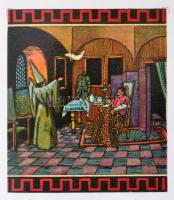 Mikszáth Kálmán: A két koldus diák. Zádor István rajzaival. Zádor István e műhöz készített rajzaival...