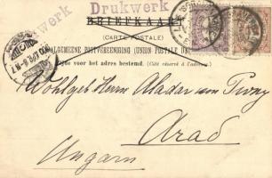 1899 The First Hague Convention; Tsar Nicholas, de Staal, de Martens, Léon Bourgeois, d'Estourn...