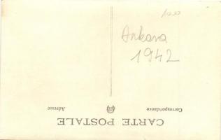 1942 Ankara, Angora; General view, castle, photo