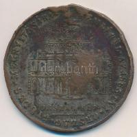 1867. &quot;Emlékül az 1865. évi Országgyűlés megnyitására / Éljen a Haza - Es Lebe Das Vaterland&quot; Br emlékérem (39mm) T:3 durva ph. ü., ki. Hungary 1867. &quot;For opening of Parliament in 1865&quot; Br medallion (39mm) C:F heavy edge error, ding, cracked