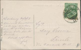 Maribor, Marburg a. D.; Die neue Reichsbrücke / bridge (EB)