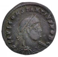 Római Birodalom / Cyzicus / II. Constantius 331, 333-334. Follis Br (2,31g) T:2-  Roman Empire / Cyzicus / Constantius II 331, 333-334. Follis Br FL IVL CONSTANTIVS NOB C / GLOR-IA EXERC-ITVS - SMKepsilon (2,31g) C:VF  RIC VII 86.
