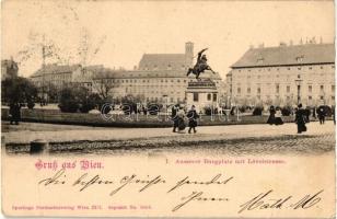 Vienna, Wien - 7 old town view postcards, mixed quality