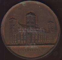 1845. "Pécs-Magyar Orvosok és Természetvizsgálók..." Br plakett szign.: Boehm T:2 pici ph