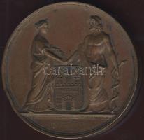 1847. "Sopron-Magyar Orvosok és Természetvizsgálók..." Br plakett szign.: Boehm T:2/3+