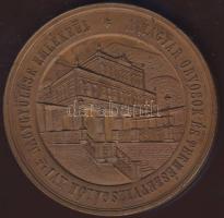 1872. "Mehádia-Magyar Orvosok és Természetvizsgálók..." Br plakett szign.: Seidan T:2+