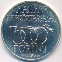 1986. 500Ft Ag "Budavár visszavétele 1686" T:BU Adamo EM97