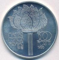 1986. 500Ft Ag "XV. Téli Olimpia Calgary 1988" T:BU kis patina
Adamo EM98