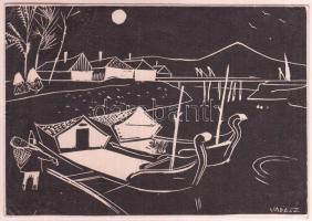 1934 Vadász Endre (1901-1944) festő, grafikus saját kézzel írt sorai szegedi barátjának, Weisz Imrén...