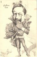 Guillaume Poete / Wilhelm II, Political propaganda satire, caricature s: Orens Denizard
