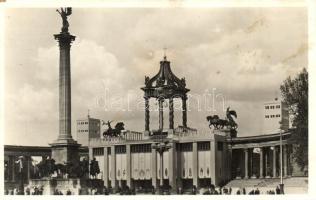 1938 Budapest XXXIV. Nemzetközi Eucharisztikus Kongresszus - 3 db képeslap / 34th International Euch...