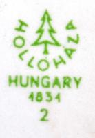 1978. "50 éves a jégkorongozás Magyarországon 1928-1978" hollóházi porcelán plakett tokban...