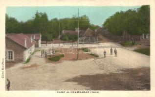 Camp de Chambaran (Isere) / military camp, Francia katonai tábor