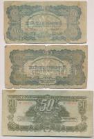 1944. 1P-100P "A Vörös Hadsereg Parancsnoksága" (10x) T:III,III-