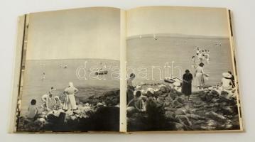 Illyés Gyula-Reismann János: Balaton. Bp., Corvina Kiadó. Kiadói egészvászon kötés, sérült műanyag v...