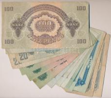 1944. 19db-os "A Vörös Hadsereg Parancsnoksága" tétel, benne: 1P (3x) sorszámozás nélkülie...