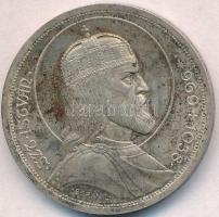 1938. 5P Ag &quot;Szent István&quot; T:1-,2 patina Adamo P8.1