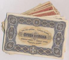 1920. 20f + 1K (2x) + 2K (6x) két darab "2aa" sorszám, négy darab "2ab" sorszám ...