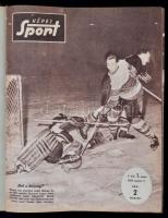 1958 A Képes Sport V. évfolyama könyvbe kötve, sok érdekes képpel és hírrel