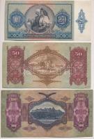 1939. 5P + 1936. 10P (2x) egyik csillagos sorozatszámmal + 1930. 20P + 1941. 20P + 1932. 50P + 1930....