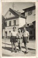 1959 Balatonalmádi-fürdő, Vasútállomás, photo (EK)