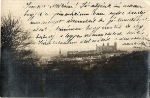 1902 Pozsony, Pressburg, Bratislava; kilátás / general view, photo (EK)