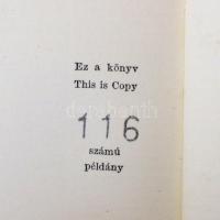 Schäffer Gyula: A Corvináról. Bp., 1971, Ságvári Endre Nyomdaipari Tanműhely. Számozott (300/116.) p...