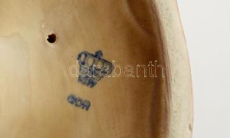 Lippelsdorf férfi mandolinnal, kézzel festett, jelzett, hibátlan, m:26 cm