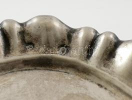 Ezüst(Ag) tálca "I. osztályba való bejutásért MTK 1942" gravírozott felirattal, jelzett, 2...