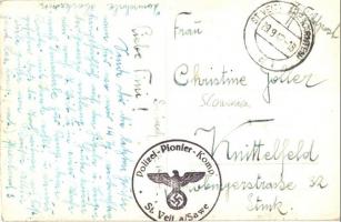 Bled, Veldes; Cerkev Rarije Poragaj / Church of the Virgin Mary, interior, 'Polizei-Pionier-Kom...