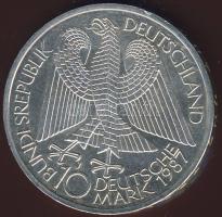 NSZK 1987. 10DM Ag  "Berlin" T:1