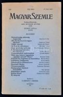 1941 A Magyar Szemle XLI. kötet 6. szám, szerk. Eckhardt Sándor