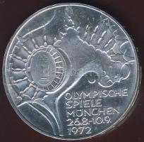 NSZK 1972G 10DM Ag "Olimpia-stadion" T:1