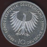 NSZK 1988. 10DM Ag "Schoppenhauer" T:1