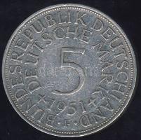 NSZK 1951F 5DM Ag  T:2/3 ph