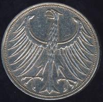 NSZK 1964J 5DM Ag  T:2/3 ph