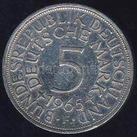 NSZK 1965F 5DM Ag  T:2/3 ph