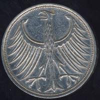 NSZK 1965F 5DM Ag  T:2/3 ph