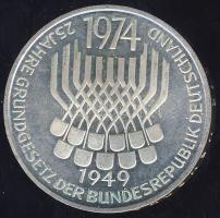 NSZK 1974. 5DM Ag "Grundgesetz"  T:2