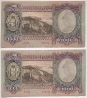 1943. 1000P (3x) T:III,III-