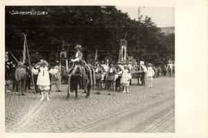 1928 Vienna, Wien; X. Deutsches Bundes Sängerfest, Festzug / 10th German Federal Song Festival, photo